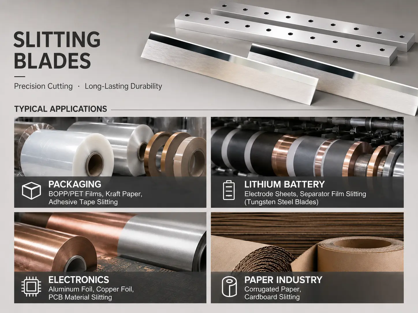 Slitter Blade Application Scenarios